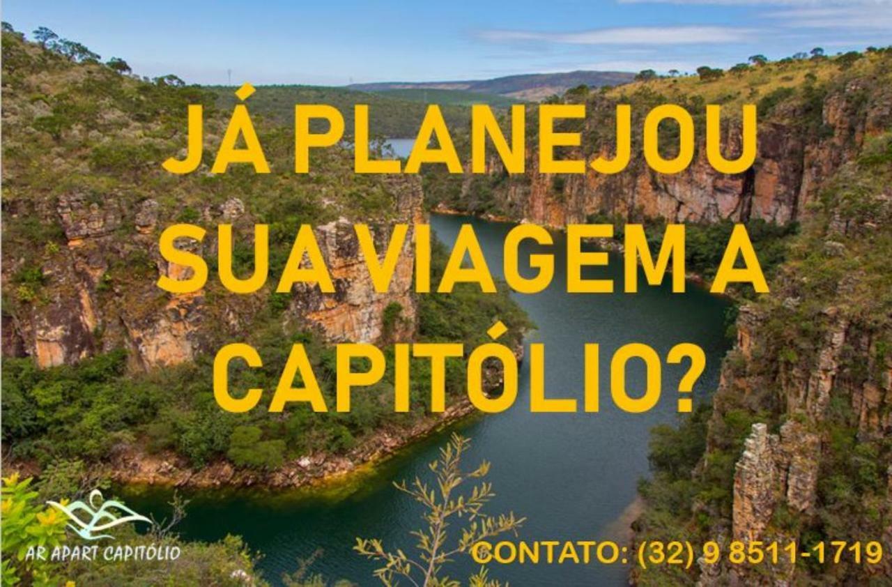 Aquares Residence - Apartamento Para Temporada Capitólio Exteriér fotografie